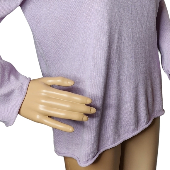 J Jill long sleeve purple knit shirt - Picture 10 of 16